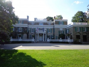 "Springwood" - Home of Franklin Delano Roosevelt (main entrance)