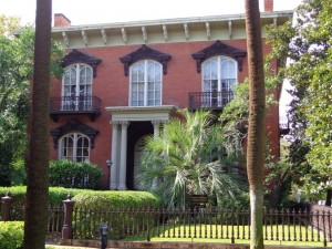 Mercer-Williams House - Savannah Many scenes from the movie, "Midnight in the Garden of Good and Evil" starring Kevin Spacey were filmed at here and the park.