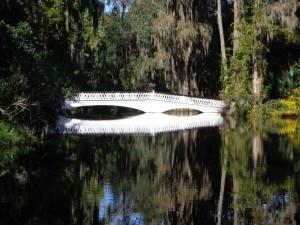 White Bridge at Magnolia Plantation - Charleston, SC